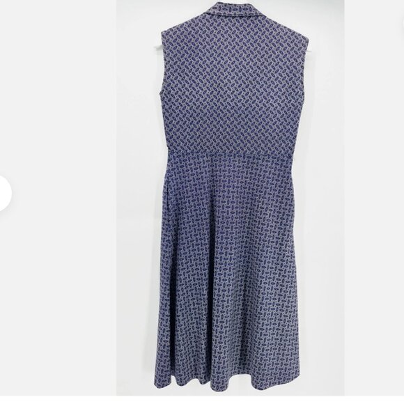 dress size S Navy Blue Sleeveless Union Label - Picture 5 of 8